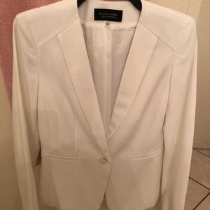 Black Label Evan Picone white suit
